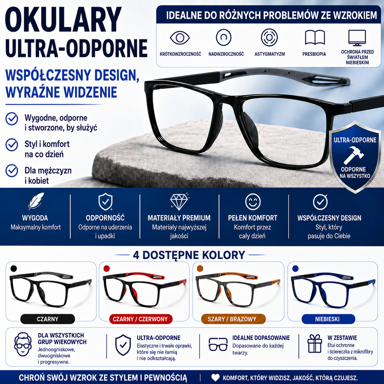 INTELIGENTNE SOCZEWKI ENFOKAR HD 2 W 1